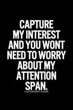 Attention span