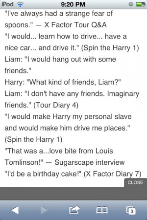 1D quotes whhhhhy!!:) he's soo cute!!