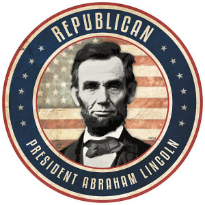Republican President Abraham Lincoln by morningdance