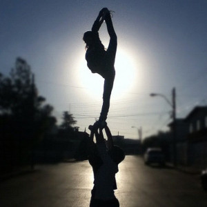 cheer stunts