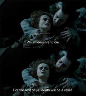 Sweeney Todd Quotes Group of: sweeney todd