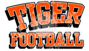 Tiger Football Logo With