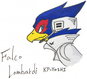 Falco Lombardi Colored Yoshi