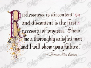 Quote about Restlessness