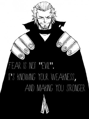 fairy tail, gildarts, quote