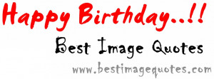 Happy First Birthday Best Image Quotes ♥♥