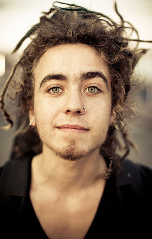 boy, dreads, guy, handsome, hippie, natural