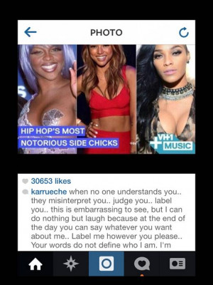 ... Tran’s Upset about Being on VH1’s ‘Notorious Side Chicks’ List