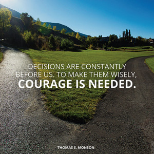 Courage is Needed