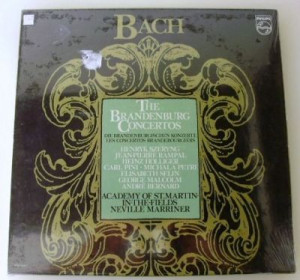 ... Set - Bach The Brandenburg Concertos - Neville Marriner - Philips