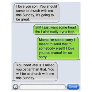 16 Funny iPhone Text Messages liked on Polyvore