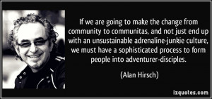 community to communitas, and not just end up with an unsustainable ...