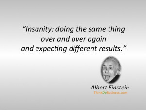 Albert Einstein on Adapting
