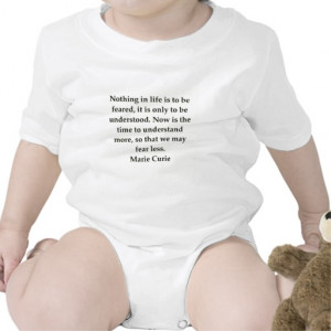 Madam Curie quote T Shirts