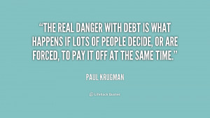 Quotes About Debt