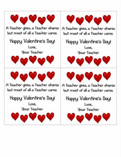 ... below to download your free Valentine's Day Card for your students