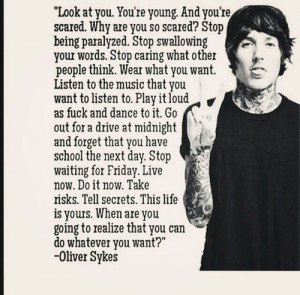 oliver sykes quotes