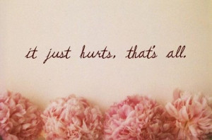 flower, flowers, hurt, pink, quote, quotes, retro, words