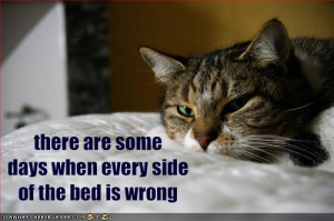 Monday Moods- Wrong Side of the Bed