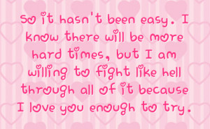 Quotes About Love Through Tough Times #1