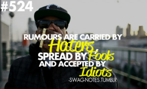 swag quotes tumblr haters