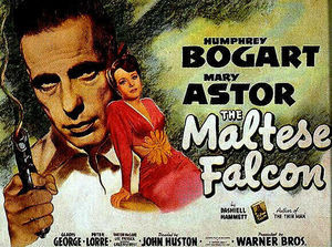 Maltese falcon movie poster
