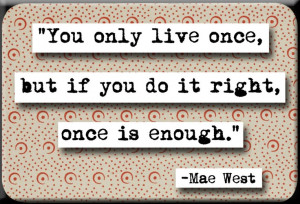 Mae West Magnet (no.186)