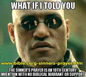 The Sinner's Prayer: