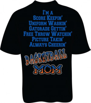 Basketball+mom+Tshirt+With+Rhinestones+by+JustPiddilin+on+Etsy,+$27.95