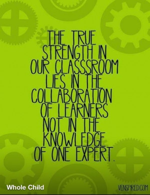 Collaboration feeds student engagement.