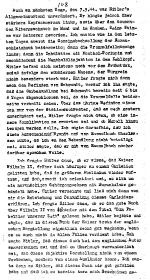 Doctor quotesHitler's views on Führer-Biographers, on September7 ...