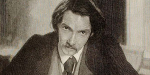 Robert Louis Stevenson/Engraving via Smithsonian American Art Museum