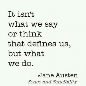 Sense and Sensibility quote