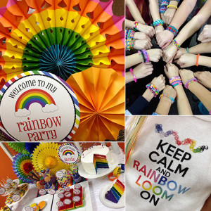 Rainbow Loom Birthday Party Ideas