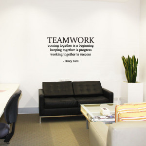 TeamWork Definition Wall Sticker