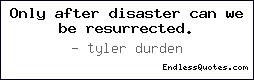 Disaster Quotes