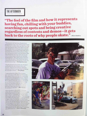 The aftermath of the Bones Brigade.