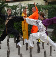 ... -with Shifu Shi Yan Jun Shaolin Warrior monk from the Shaolin Temple