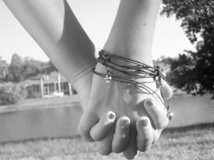 Best Friends Holding Hands Quotes Desktop Wallpaper