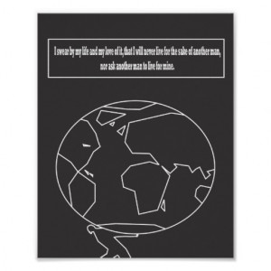 Atlas Shrugged quote Posters