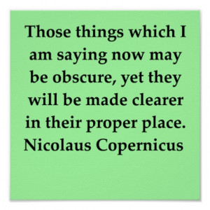 Nicolaus Copernicus Quotes
