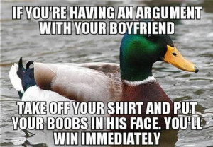Why can’t men ever win an argument with a woman?