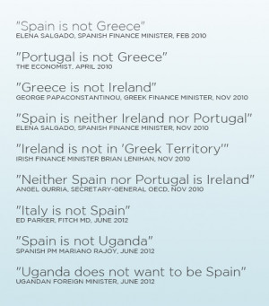 Euro Zone Quotes from Finance Ministers