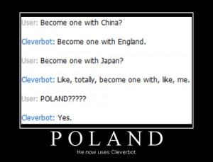 Hetalia Poland and Cleverbot