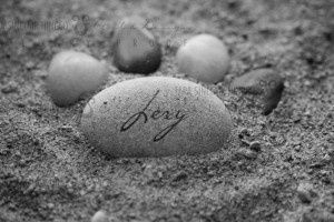 Pet Stone - Pet memorial - Custom bereavement art with custom name or ...