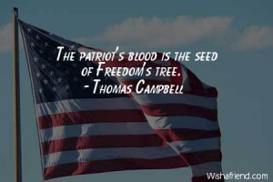 memorialday-The patriot's blood is the seed of Freedom's tree.