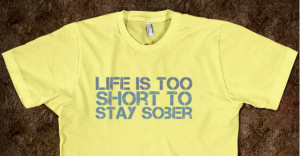 stay sober