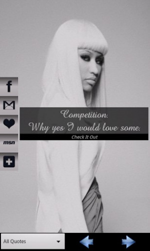 View bigger - Nicki Minaj Quotes for Android screenshot
