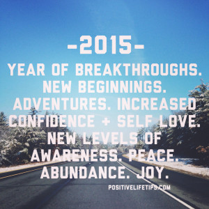 new beginnings new year 2015