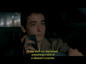 ... everything's kind of a pleasant surprise. Say Anything quotes